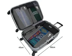 Sunflake Packing Cubes-Set von 4 Packing Cubes - Grey