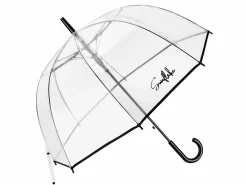 Sunflake Transparent Durchsichtig Regenschirm< Reiseutensilien