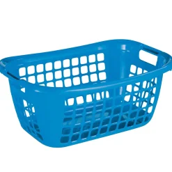 Sunware Basic 55 cm tiefen Wäschekorb - Blue< Waschkörbe