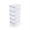 Sunware Basic 0,9 Liter 6er-Set Frischhalteboxen< Schüssel & Schalen