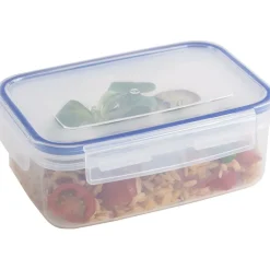 Sunware Basic 0,9 Liter transparente Frischhaltebox mit Clips< Schüssel & Schalen
