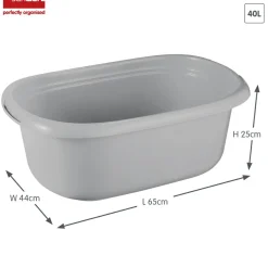 Sunware Basic 40 Liter Wanne - Grey< Spülschüsseln|Eimer