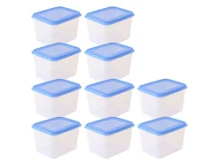 Sunware Club Cuisine 1,9 Liter Gefrierdose - Set von 10< Schüssel & Schalen