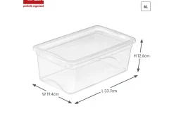 Sunware Omega 6er-Set 6L drawer - transparent< Aufbewahrungsboxen