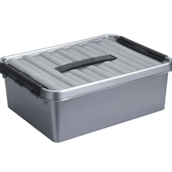 Sunware Q-line 12 Liter Aufbewahrungsbox - Black< Aufbewahrungsboxen