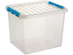 Sunware Q-line 52 Liter Aufbewahrungsbox - Blue< Aufbewahrungsboxen