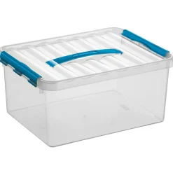 Sunware Aufbewahrungsboxen-Q-line 15 Liter Aufbewahrungsbox - Blue