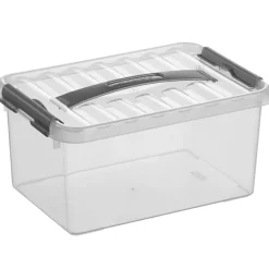 Sunware Q-line 6 Liter Aufbewahrungsbox - Metal< Aufbewahrungsboxen