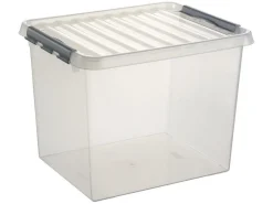 Sunware Aufbewahrungsboxen^Q-line 52 Liter Aufbewahrungsbox - Metall