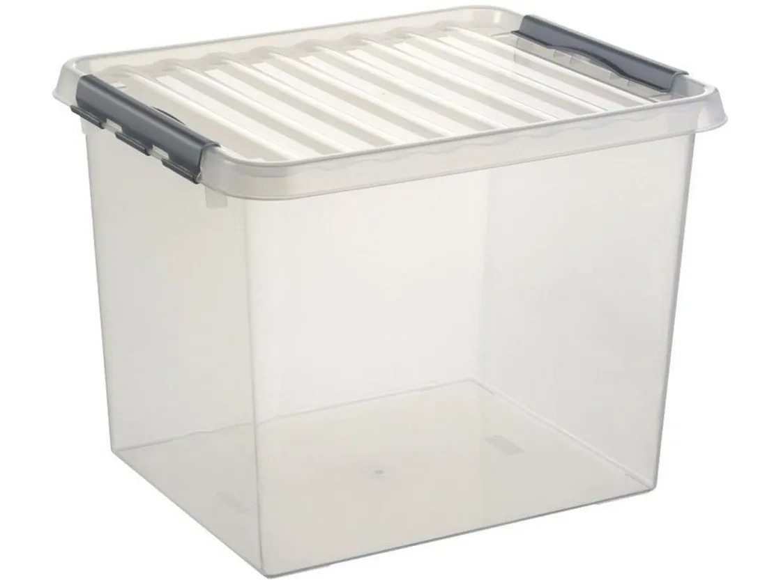 Sunware Aufbewahrungsboxen^Q-line 52 Liter Aufbewahrungsbox - Metall