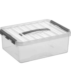 Sunware Aufbewahrungsboxen^Q-line 12 Liter Aufbewahrungsbox - Metal