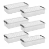 Sunware Q-line 6,5 Liter 6er-Set Aufbewahrungsboxen< Aufbewahrungsboxen