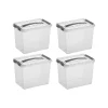 Sunware Q-line 9 Liter 4er-Set Aufbewahrungsboxen< Aufbewahrungsboxen