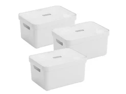 Sunware Sigma 13 liter Home set - White< Aufbewahrungsboxen