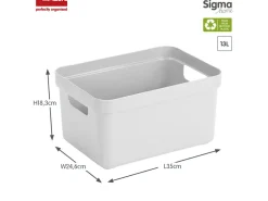Sunware Sigma 13 liter Home set - White< Aufbewahrungsboxen