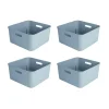 Sunware Aufbewahrungsboxen^Sigma home 12,5 Liter Blue cube box - Set von 4