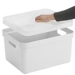 Sunware Aufbewahrungsboxen-Sigma home 32 Liter Aufbewahrungsbox - White