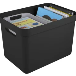 Sunware Aufbewahrungsboxen^Sigma home 18 Liter Aufbewahrungsbox - Black