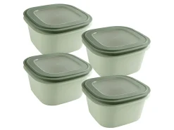 Sunware Sigma home 3,8 Liter Set von 4 Frischhaltedose - Green< Schüssel & Schalen