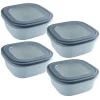 Sunware Schüssel & Schalen^Sigma home 2,8 Liter Set von 4 Frischhaltedose - Blue