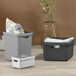 Sunware Aufbewahrungsboxen^Sigma home 24 Liter Aufbewahrungsbox - Black