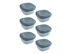 Sunware Schüssel & Schalen^Sigma home 0,5 Liter Set von 6 Frischhaltedose - Blue