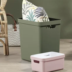 Sunware Aufbewahrungsboxen^Sigma home 25 Liter Aufbewahrungsbox - Dark green
