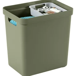 Sunware Aufbewahrungsboxen^Sigma home 25 Liter Aufbewahrungsbox - Dark green