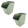 Sunware Aufbewahrungsboxen^Sigma home 40 Liter green Sortiereinheit - Set von 2