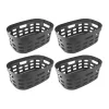 Sunware Waschkörbe^Sigma home 45 Liter Anthracite Korb - Set von 4