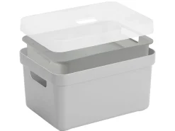 Sunware Sigma home 13 liter Aufbewahrungsboxset - Grey< Aufbewahrungsboxen