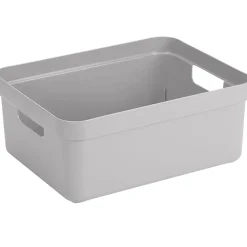 Sunware Aufbewahrungsboxen-Sigma home 24 Liter Aufbewahrungsbox - Grey