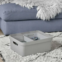 Sunware Aufbewahrungsboxen-Sigma home 24 Liter Aufbewahrungsbox - Grey