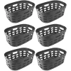 Sunware Sigma home 45 Liter 6er-Set Wäschekörbe - Anthracite< Waschkörbe