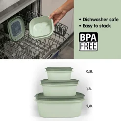 Sunware Schüssel & Schalen-Sigma home 1,3 Liter Frischhaltedose - Green