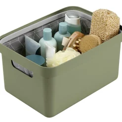 Sunware Aufbewahrungsboxen^Sigma home 13 Liter Aufbewahrungsbox - Dark Green
