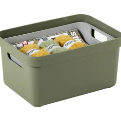 Sunware Aufbewahrungsboxen^Sigma home 13 Liter Aufbewahrungsbox - Dark Green