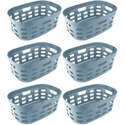 Sunware Waschkörbe^Sigma home 45 Liter 6er-Set Wäschekörbe - Blue