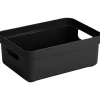 Sunware Aufbewahrungsboxen-Sigma home 9 Liter Aufbewahrungsbox - Black