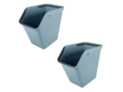 Sunware Sigma home 40 Liter Blue Sortiereinheit - Set von 2< Aufbewahrungsboxen