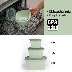 Sunware Sigma home 1,8 Liter Frischhaltedose - Green< Schüssel & Schalen