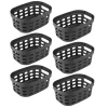 Sunware Aufbewahrungsboxen^Sigma home 5 Liter Set von 6 Korbe - Anthracite