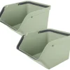 Sunware Aufbewahrungsboxen-Sigma home 45 Liter Set von 2 Sortiereinheit - Green