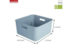 Sunware Aufbewahrungsboxen^Sigma home 12,5 Liter cube box - Blue