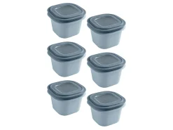 Sunware Sigma home 0,8 Liter Set von 6 Frischhaltedose - Blue< Schüssel & Schalen