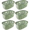 Sunware Waschkörbe-Sigma home 45 Liter 6er-Set Wäschekörbe - Green