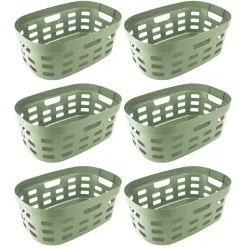 Sunware Waschkörbe-Sigma home 45 Liter 6er-Set Wäschekörbe - Green