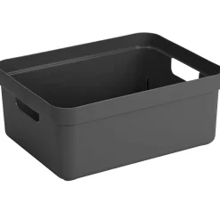 Sunware Sigma home 24 Liter Aufbewahrungsbox - Anthracite< Aufbewahrungsboxen