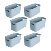 Sunware Aufbewahrungsboxen^Sigma home 6 Liter Blue cube box - Set von 6