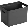 Sunware Aufbewahrungsboxen-Sigma home 18 Liter Aufbewahrungsbox - Anthracite